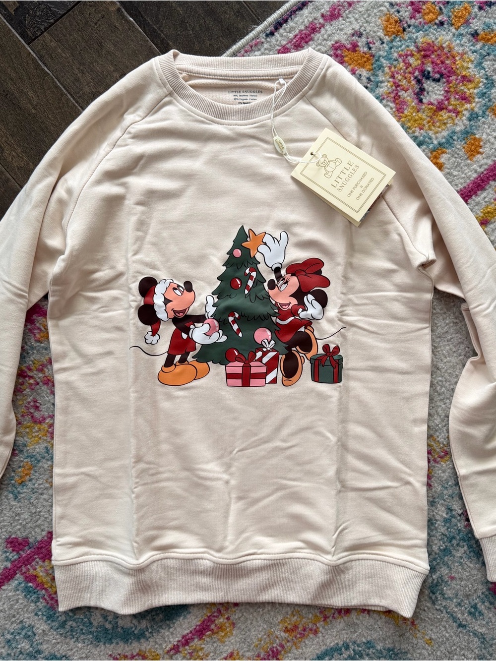 Bamboo Christmas Mickey sweatshirt